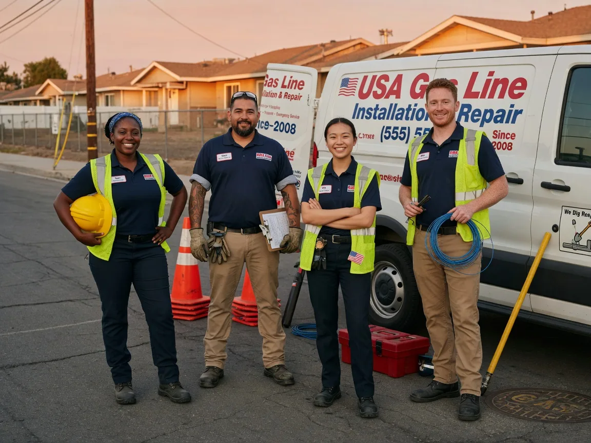 Gas Line Installation company in Wykoff, MN